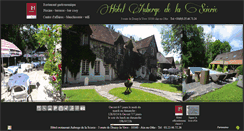 Desktop Screenshot of hotel-aubergedelascierie.com